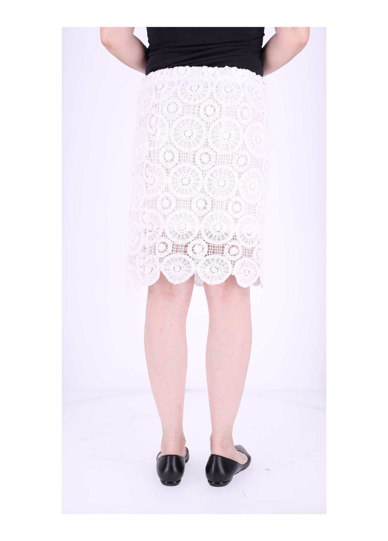 Damen Häkelrock Kurz