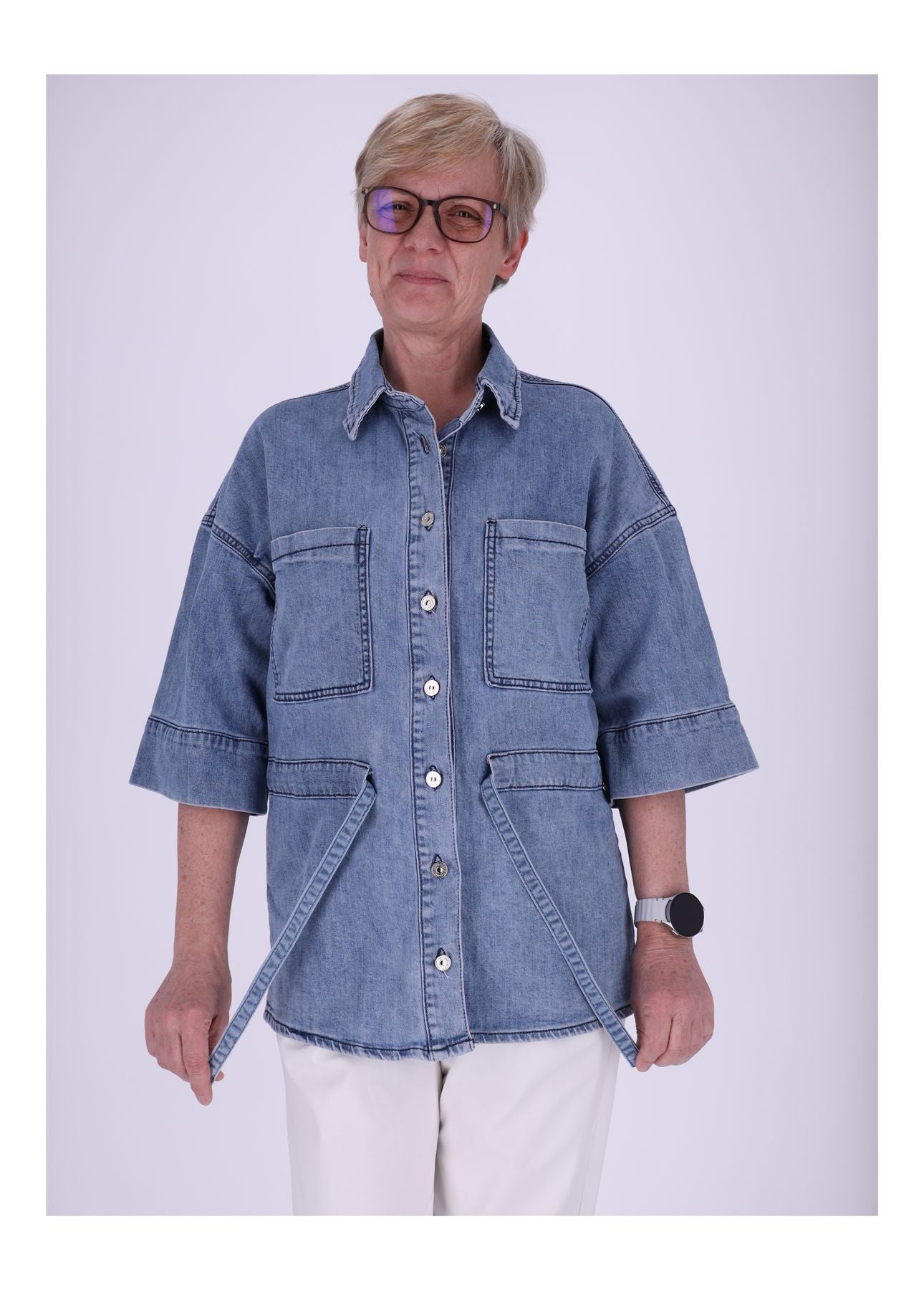 Bluse Jacke Jeans Damen