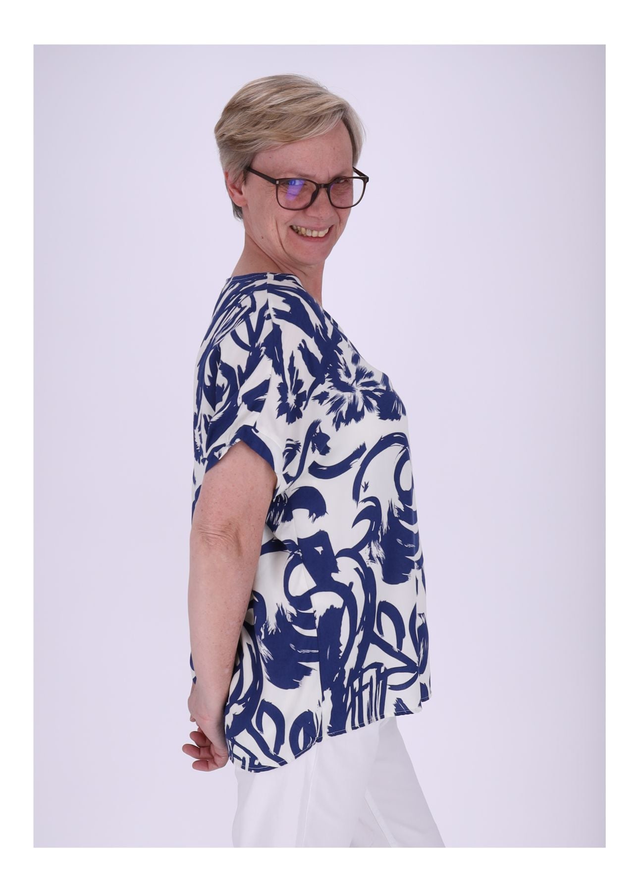 T-Shirt Damen Print Floral