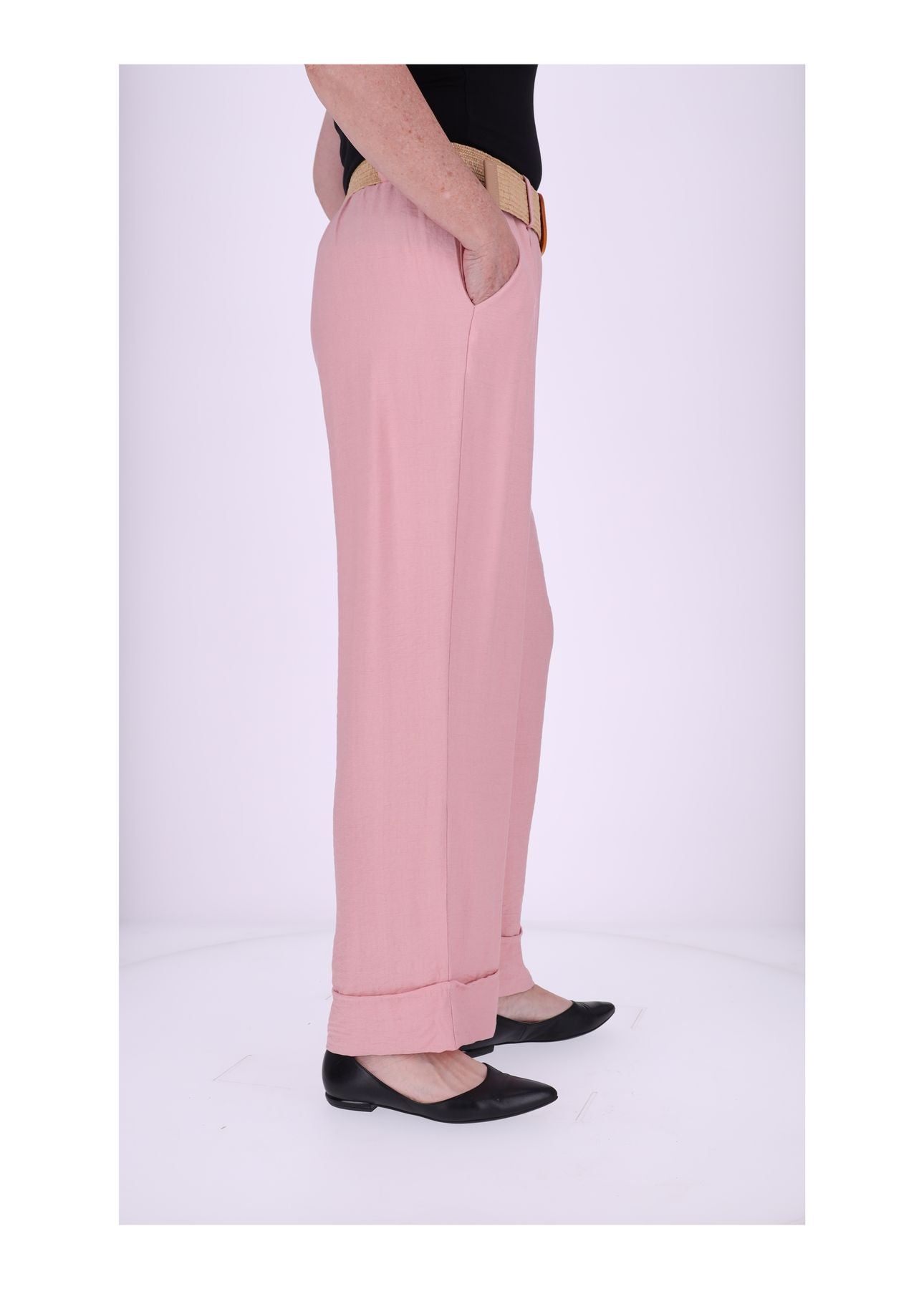 Hose Damen mit Stretchgürtel