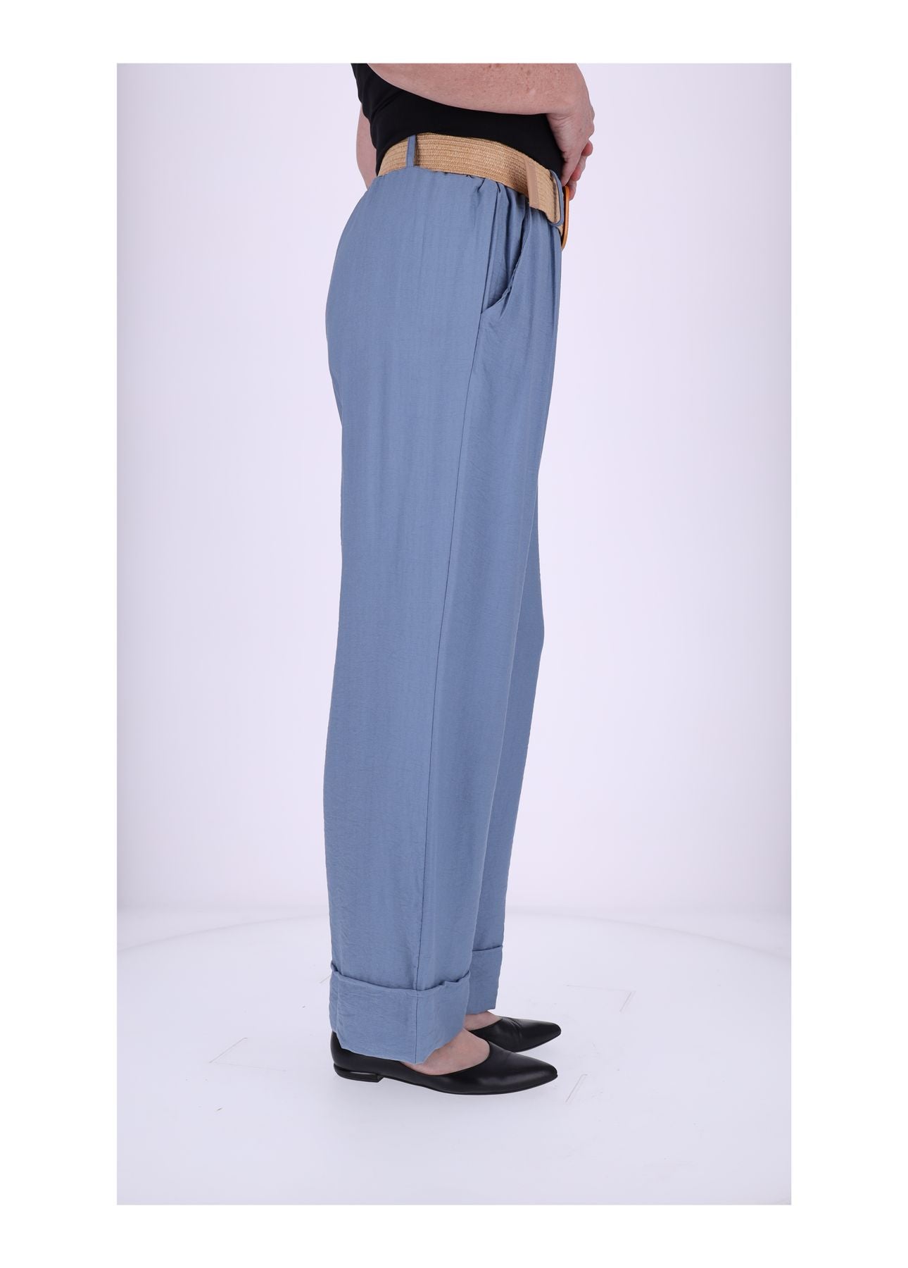 Hose Damen mit Stretchgürtel