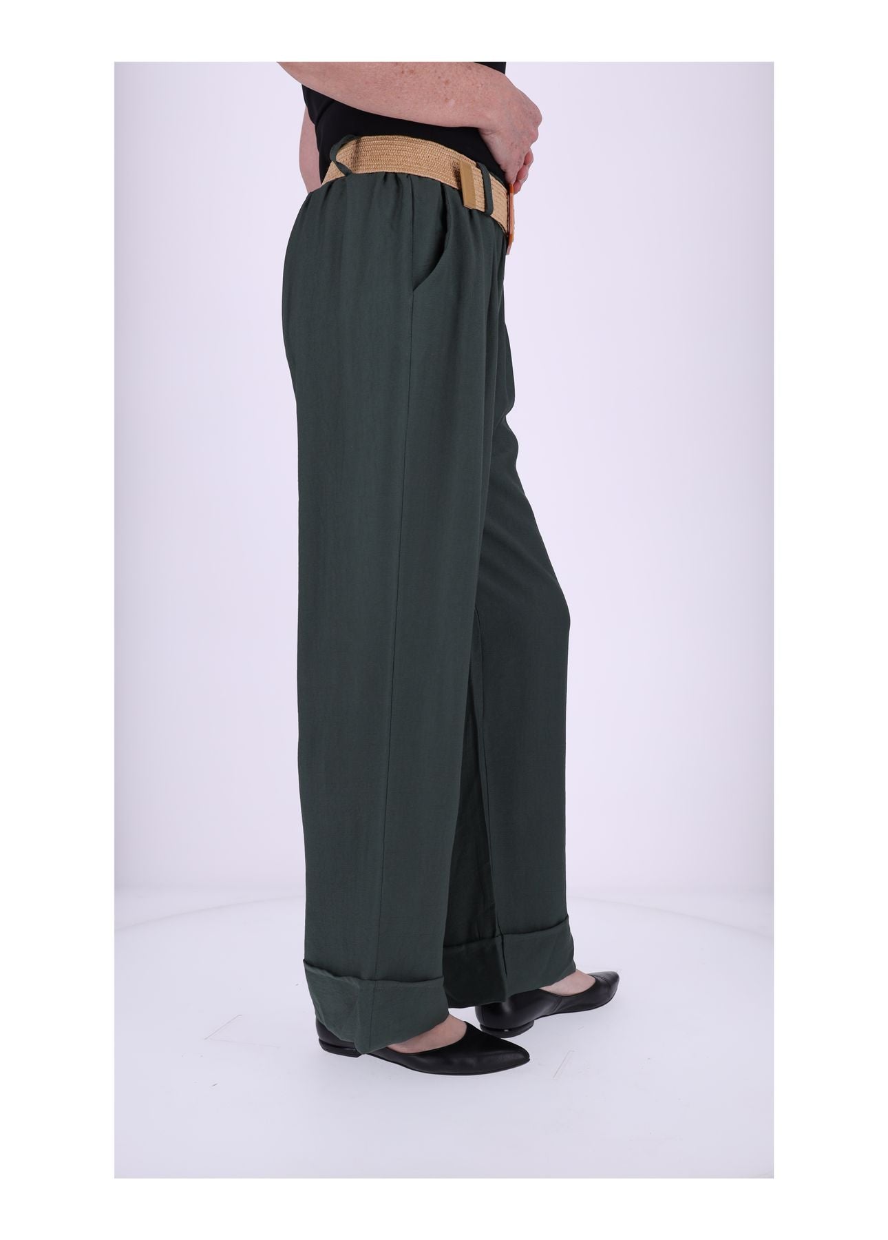 Hose Damen mit Stretchgürtel