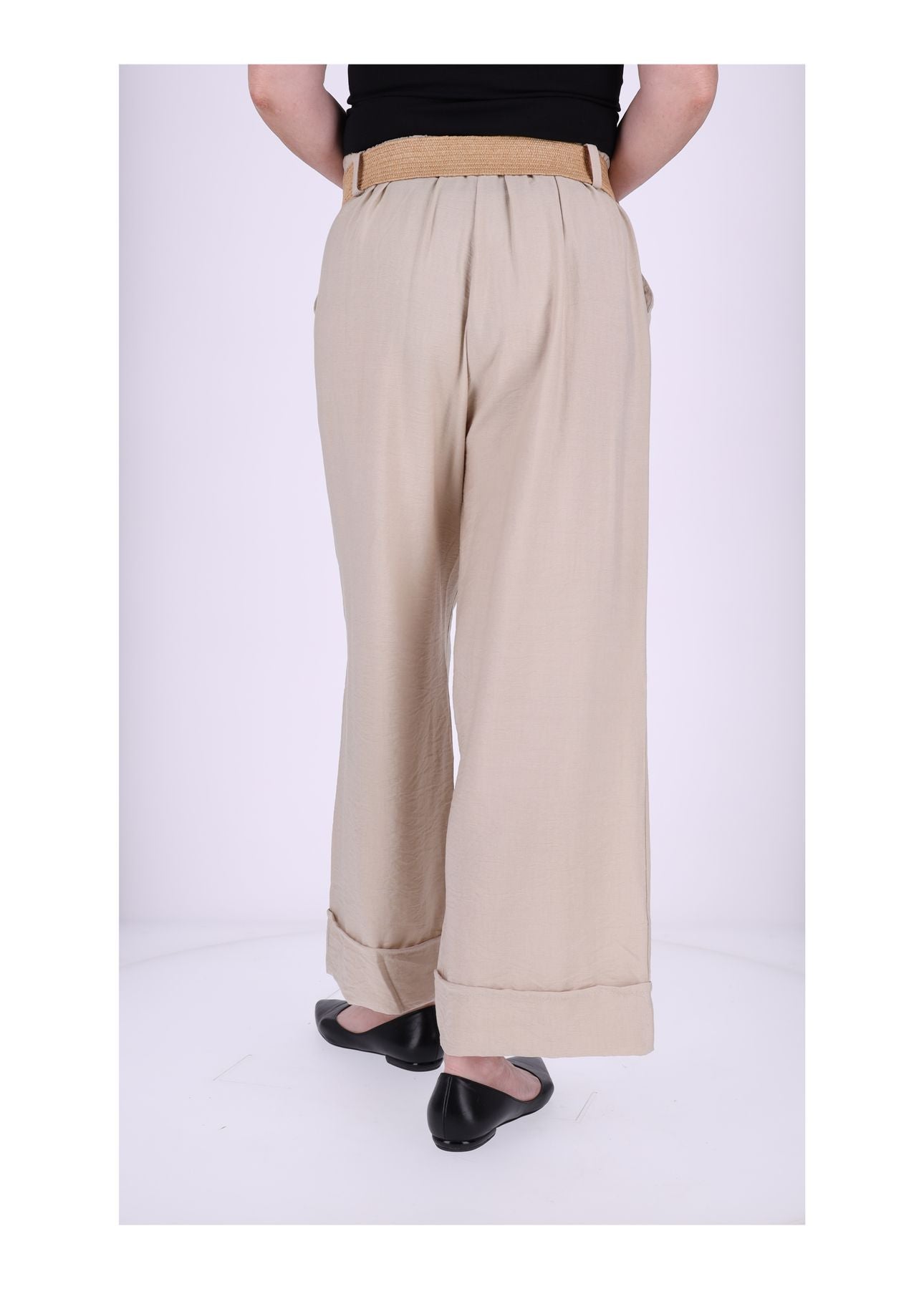 Hose Damen mit Stretchgürtel