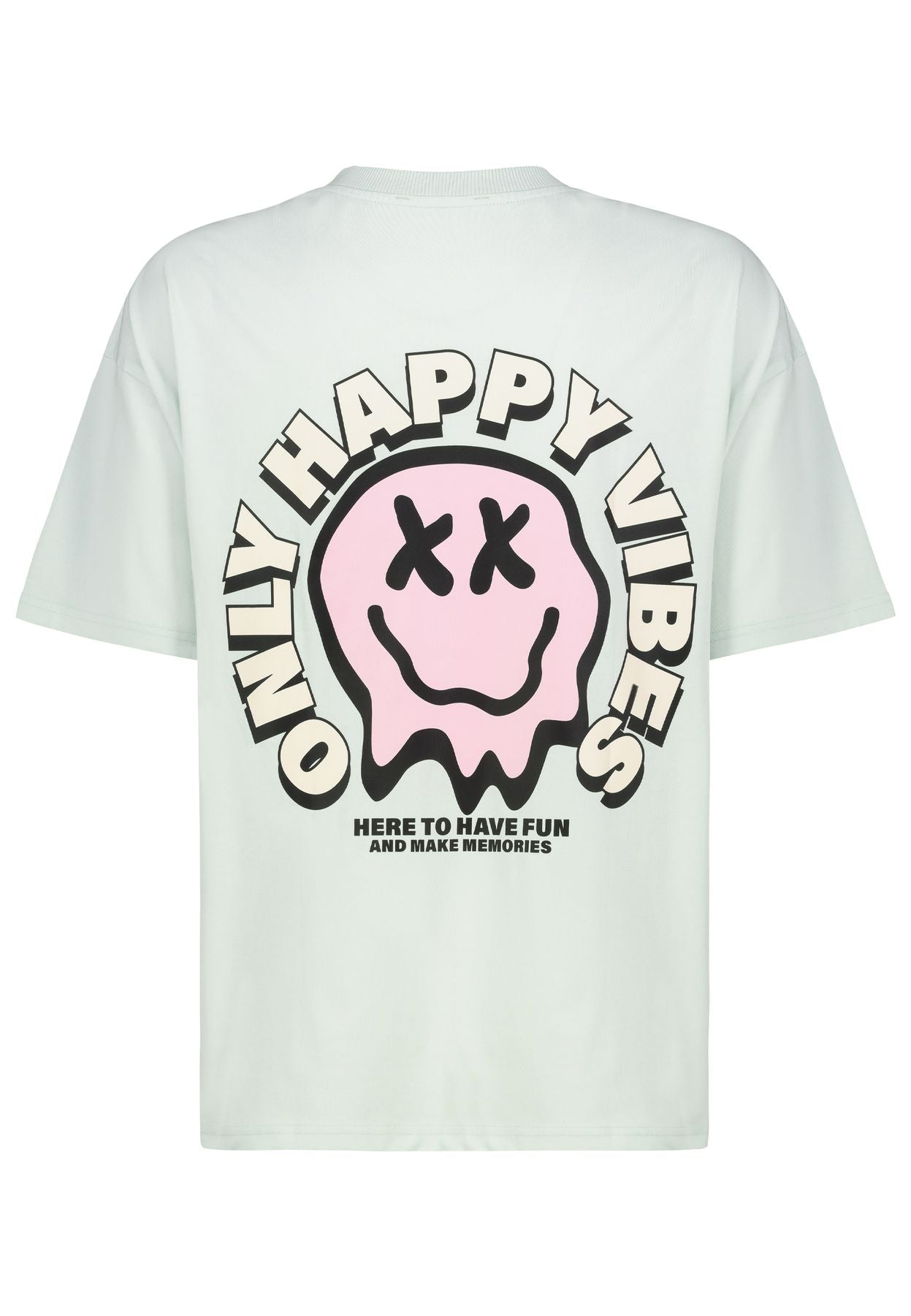 Herren HAKA oversized Shirt, kurzarm, Rund