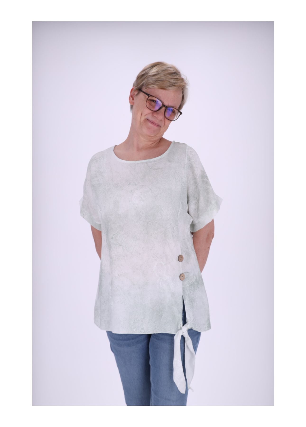 T-Shirt Damen zum binden