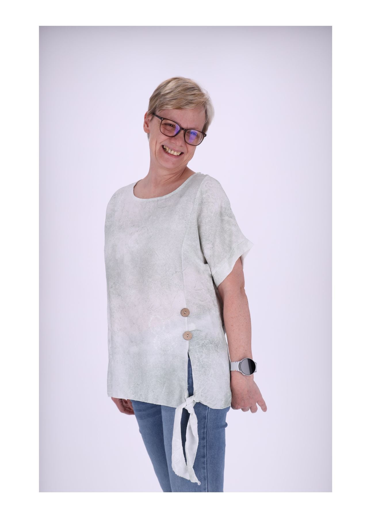 T-Shirt Damen zum binden