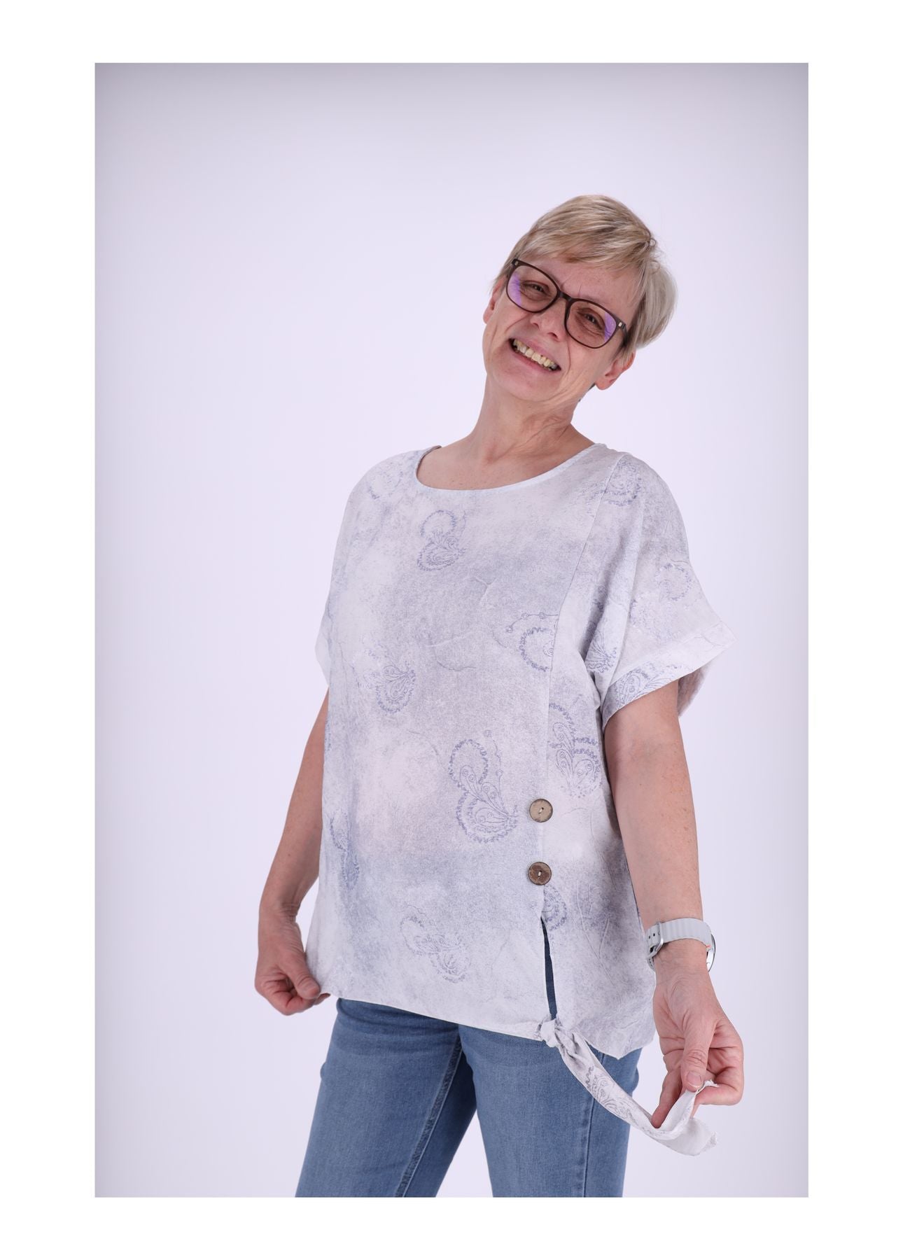 T-Shirt Damen zum binden