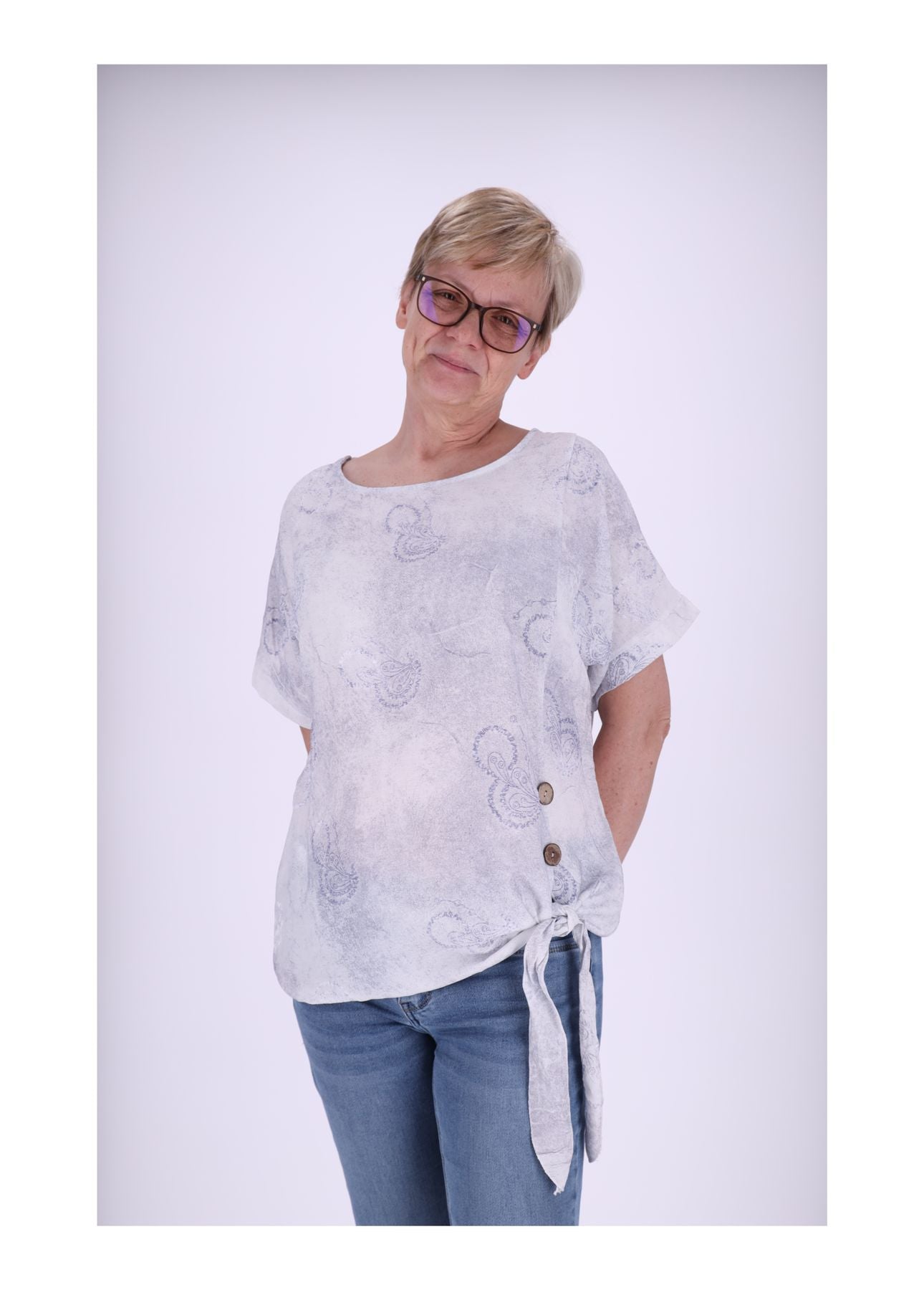 T-Shirt Damen zum binden