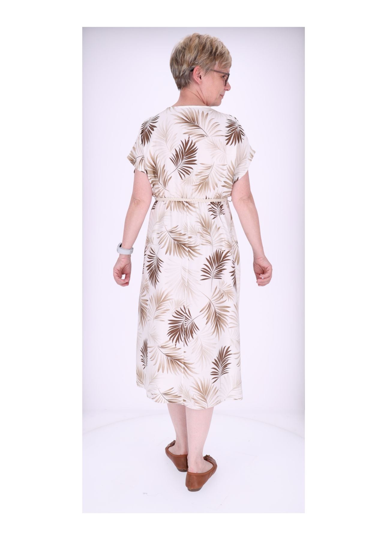 Kleid Palmwedel