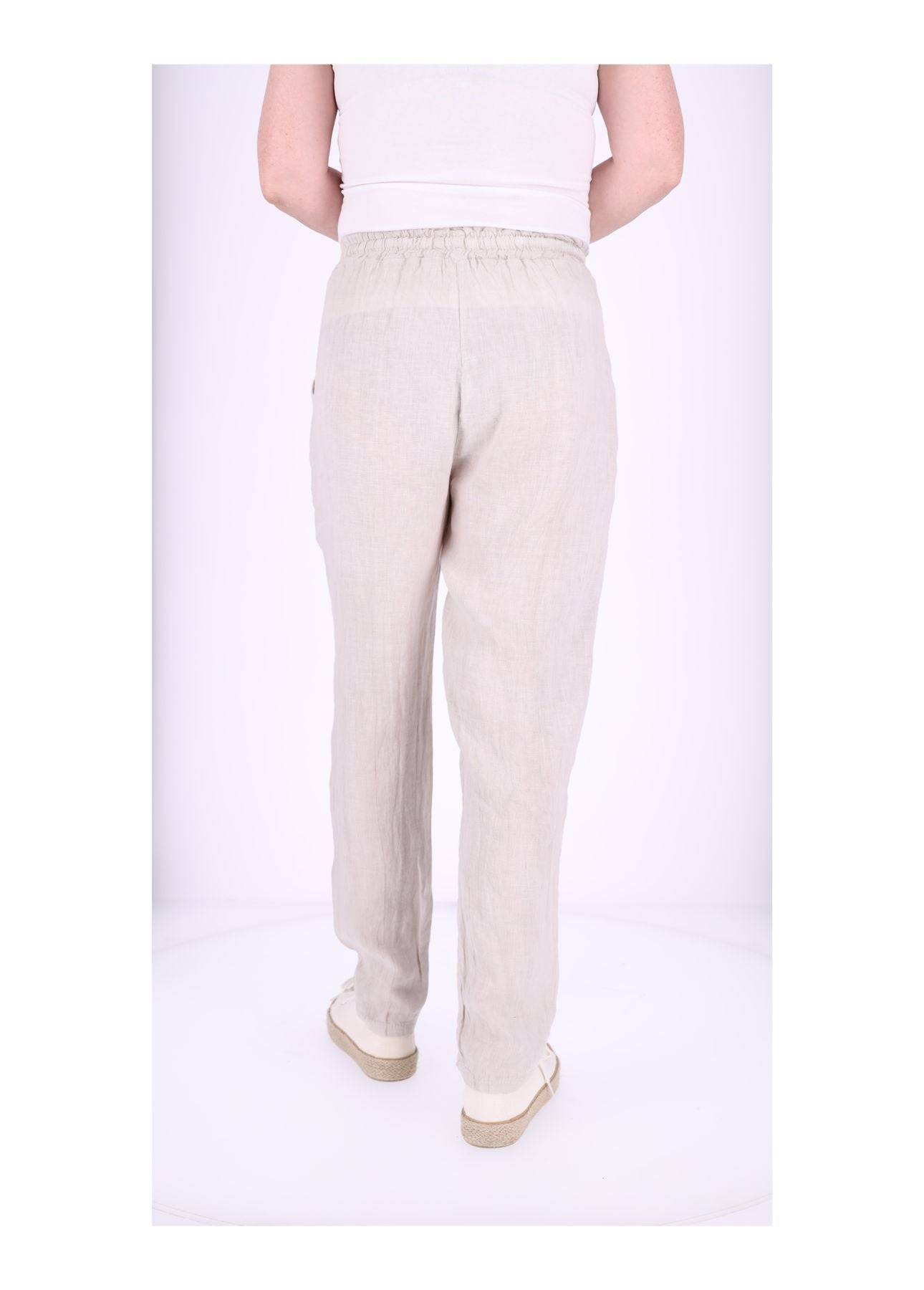 Leinenhose Damen Schlupfhose