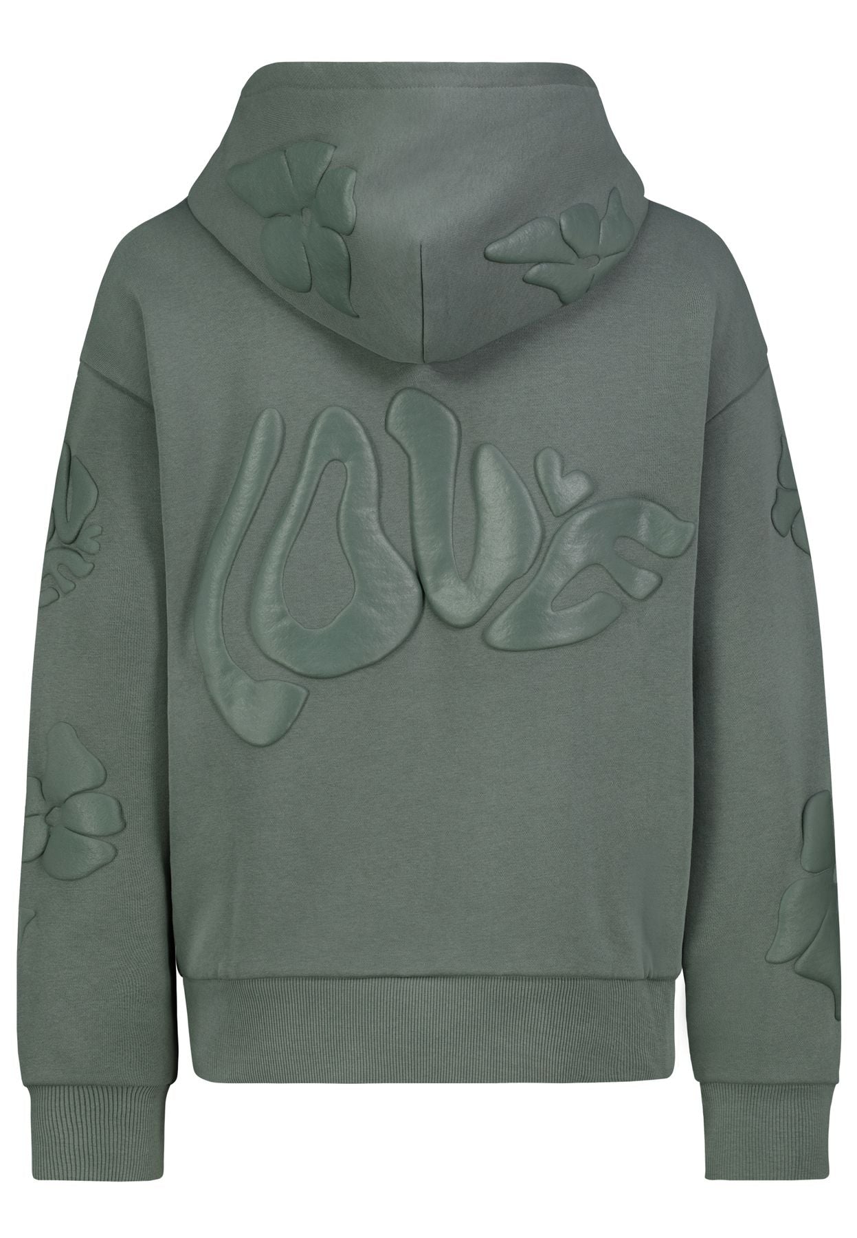 Damen DOB Sweat, langarm, Kapuze mit Dart