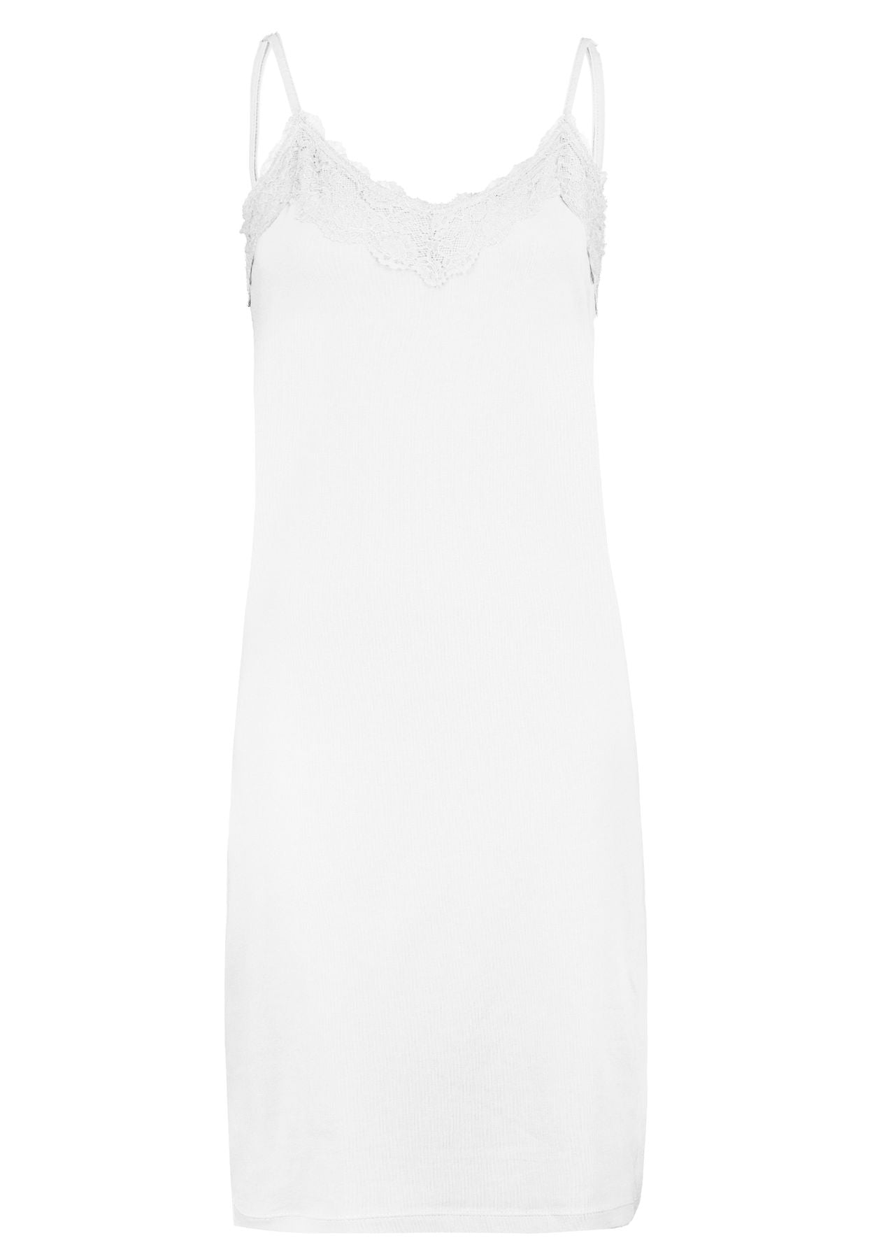 Damen DOB Kleid,Spitzenblende am