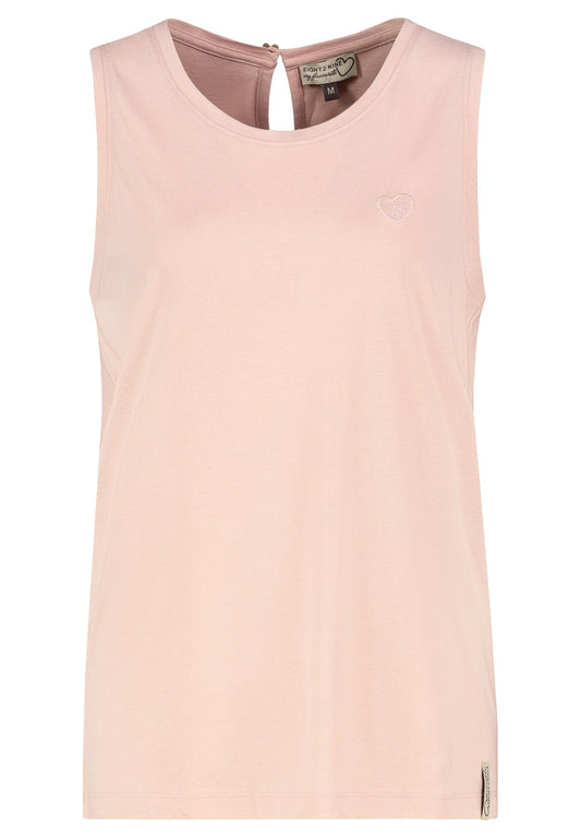 Damen DOB Top, Rundhals und Armloch mit B