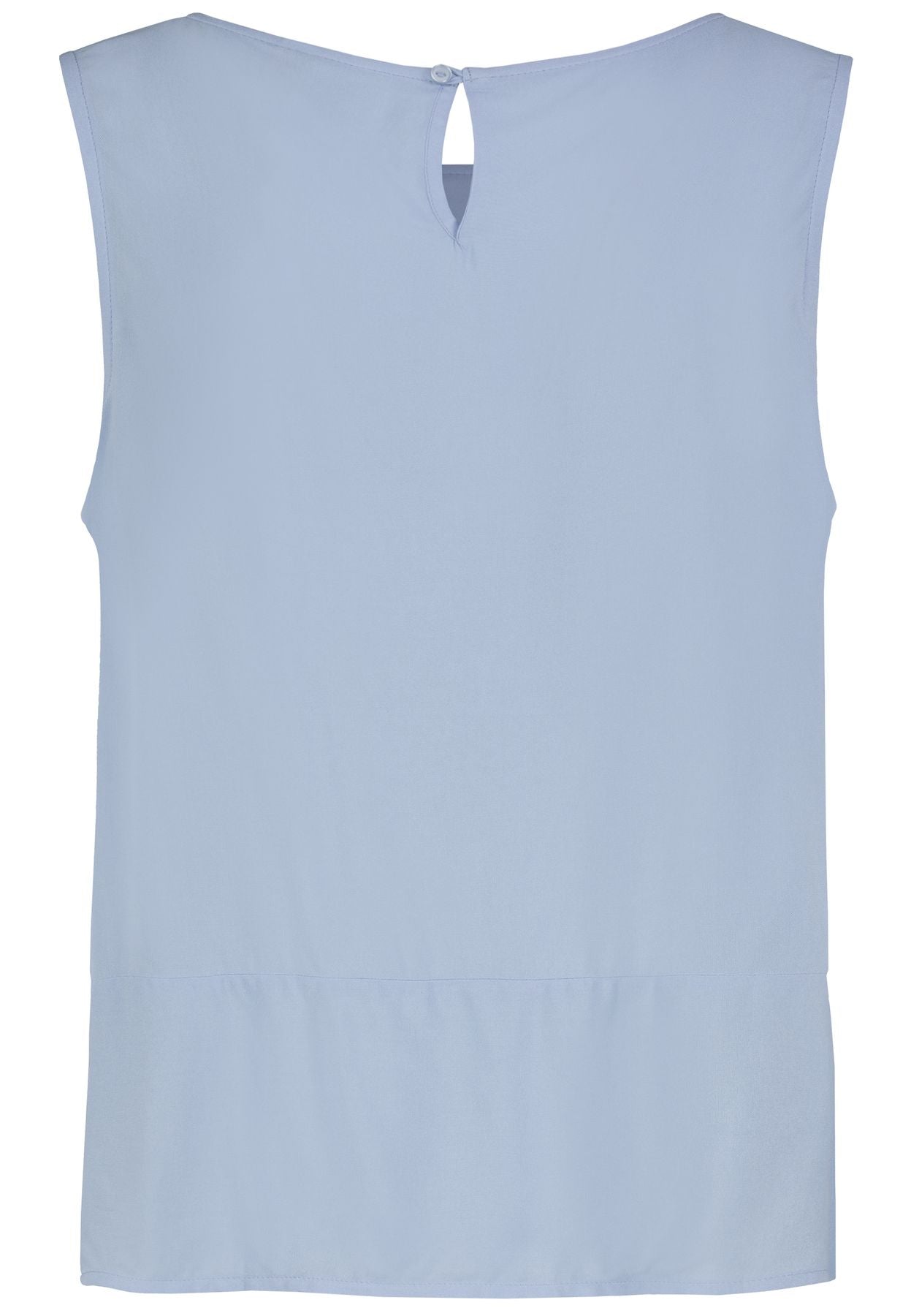 Damen DOB Bluse, ohne Ärmel, Rundhals mit