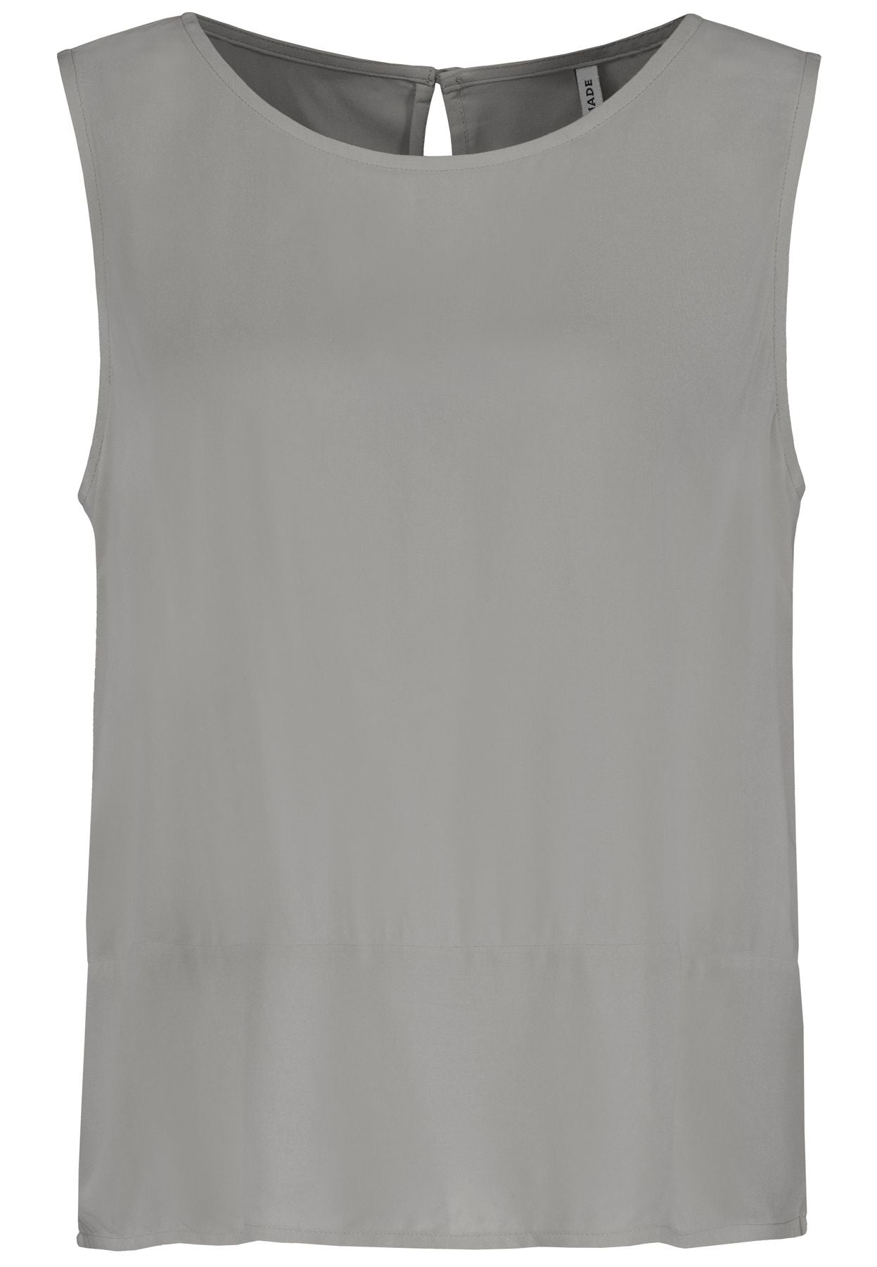 Damen DOB Bluse, ohne Ärmel, Rundhals mit