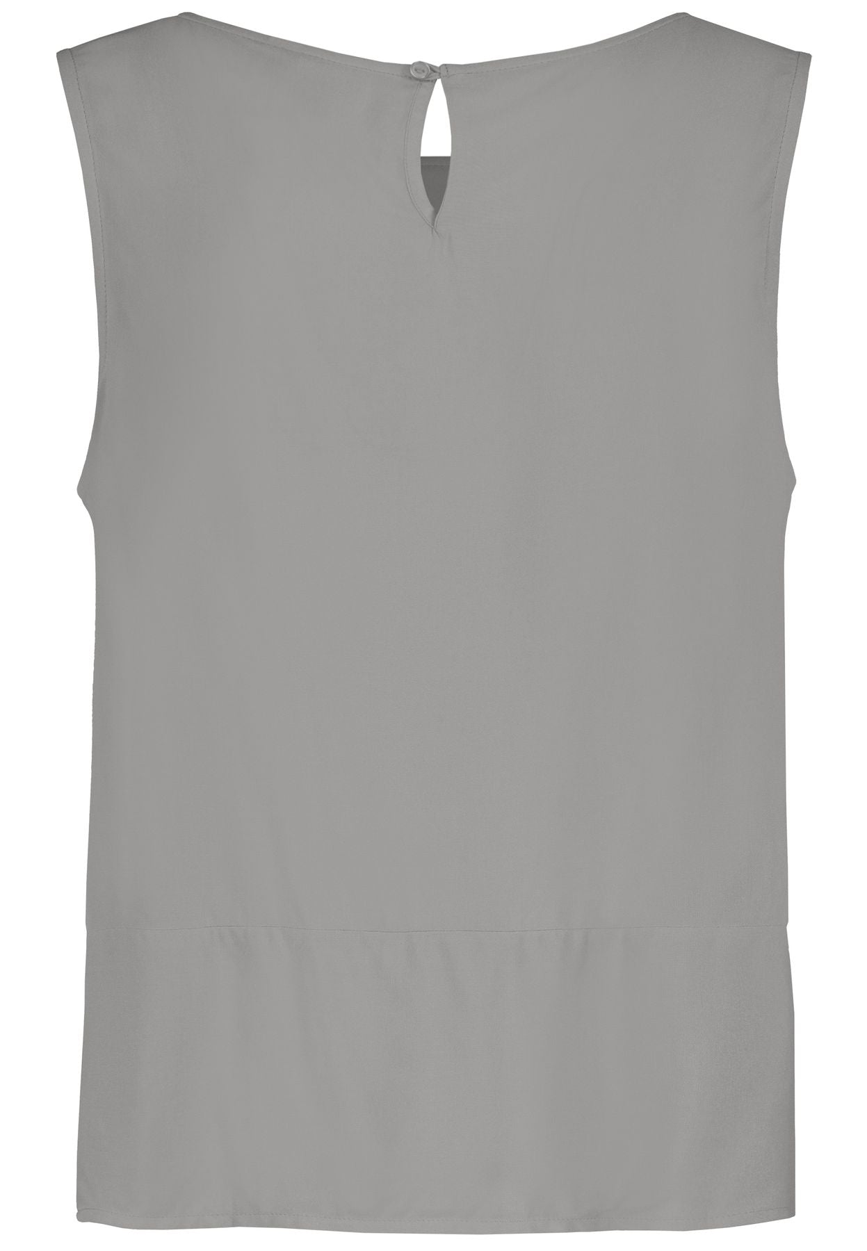 Damen DOB Bluse, ohne Ärmel, Rundhals mit