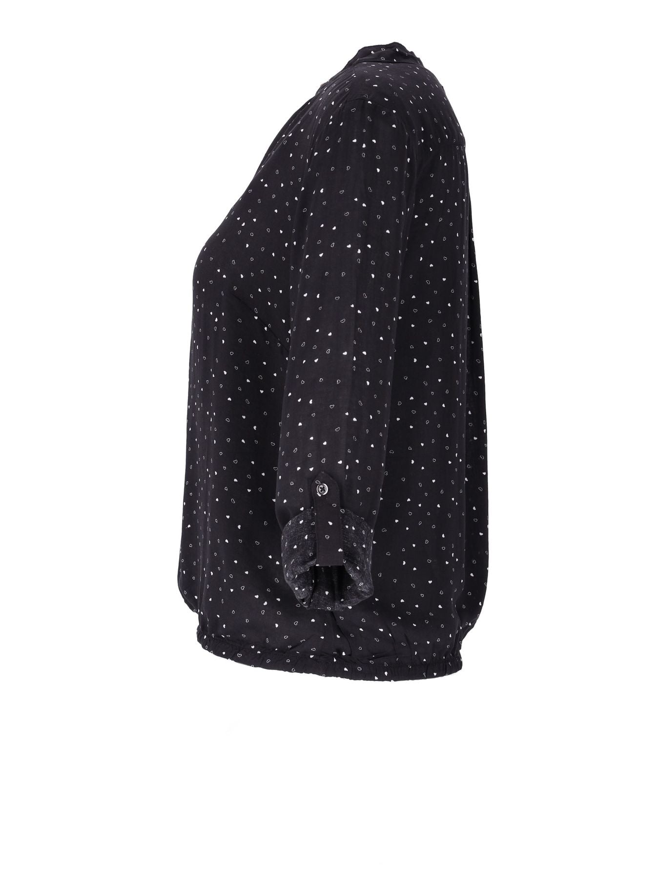 Bluse mit Herzen