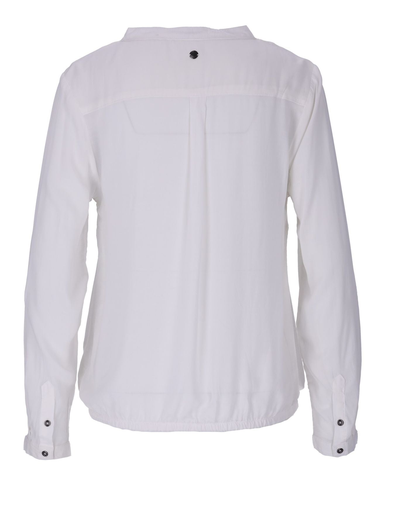 Bluse Damen Gummizug Uni