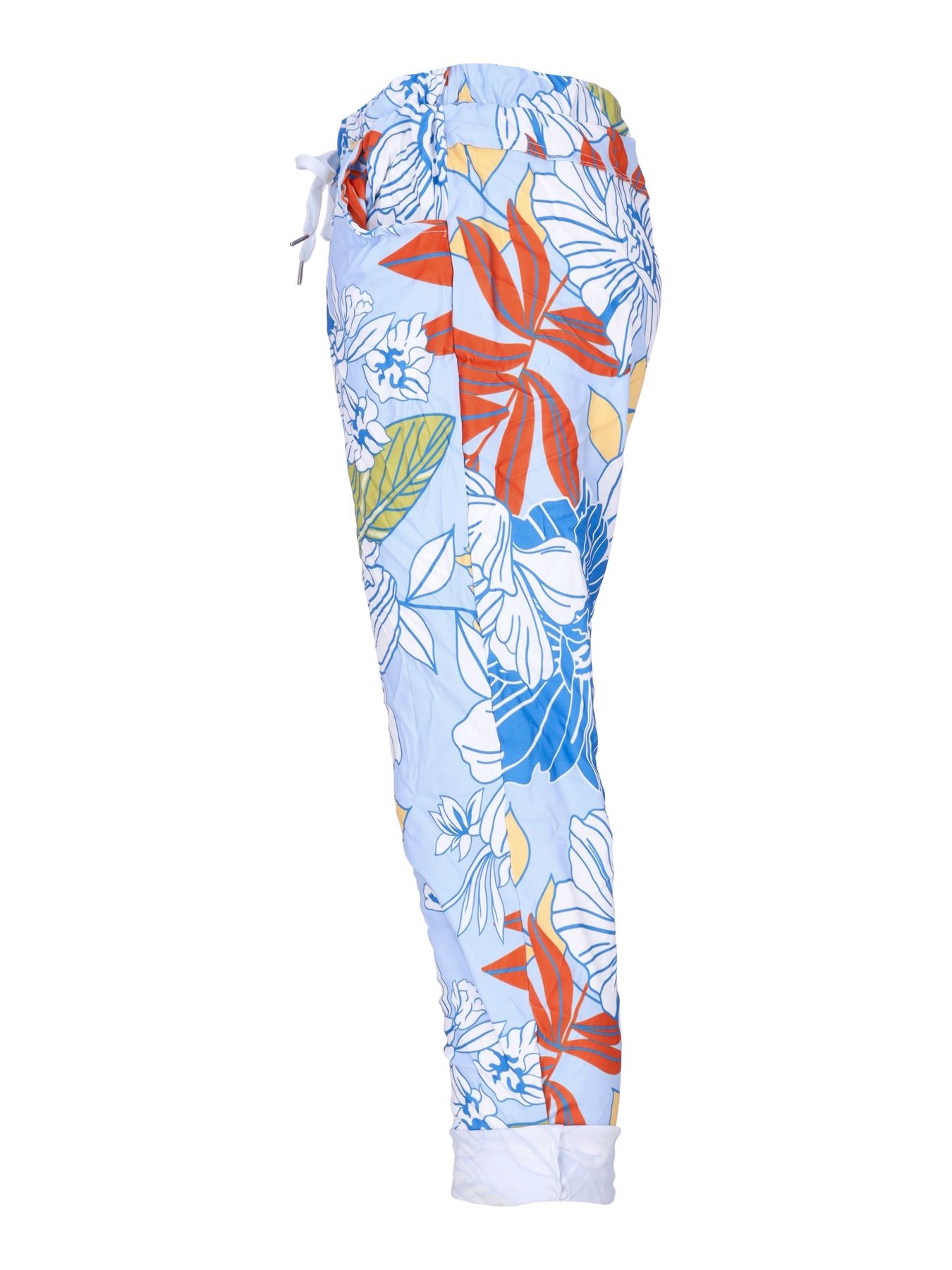 Da. Hose Joggingstyle Flower