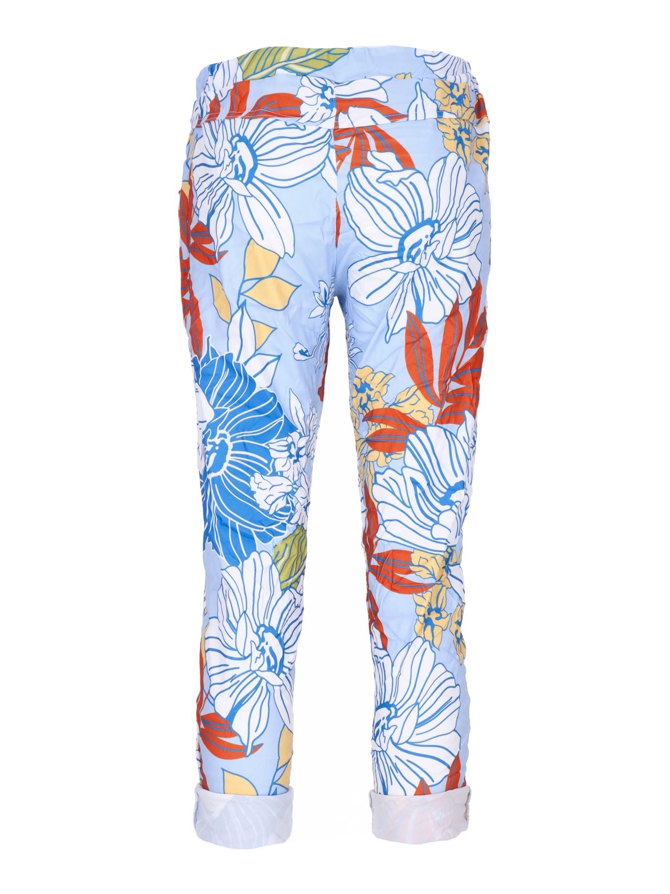 Da. Hose Joggingstyle Flower