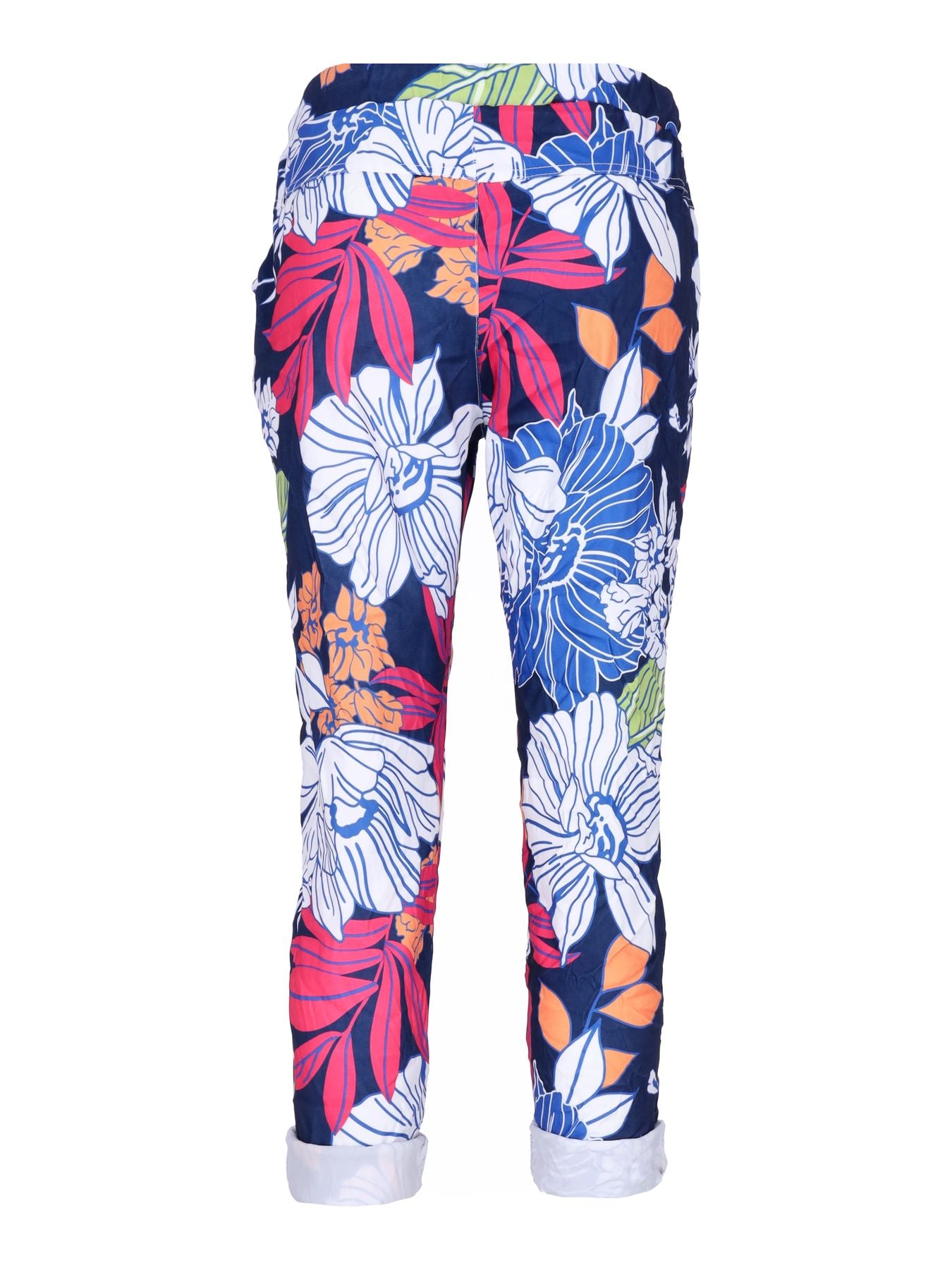 Da. Hose Joggingstyle Flower