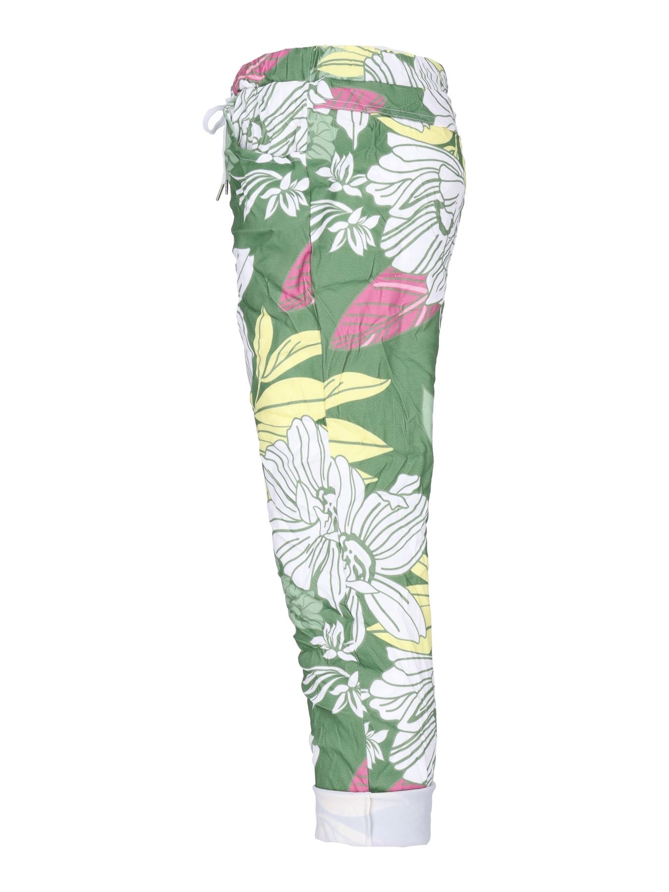 Da. Hose Joggingstyle Flower