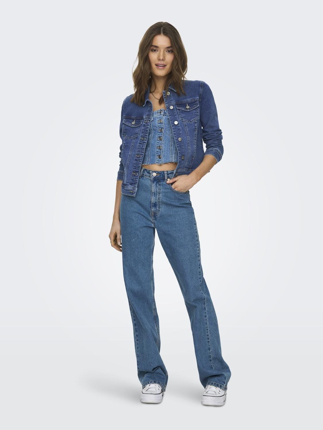 Damen ONLWONDER DNM JACKET