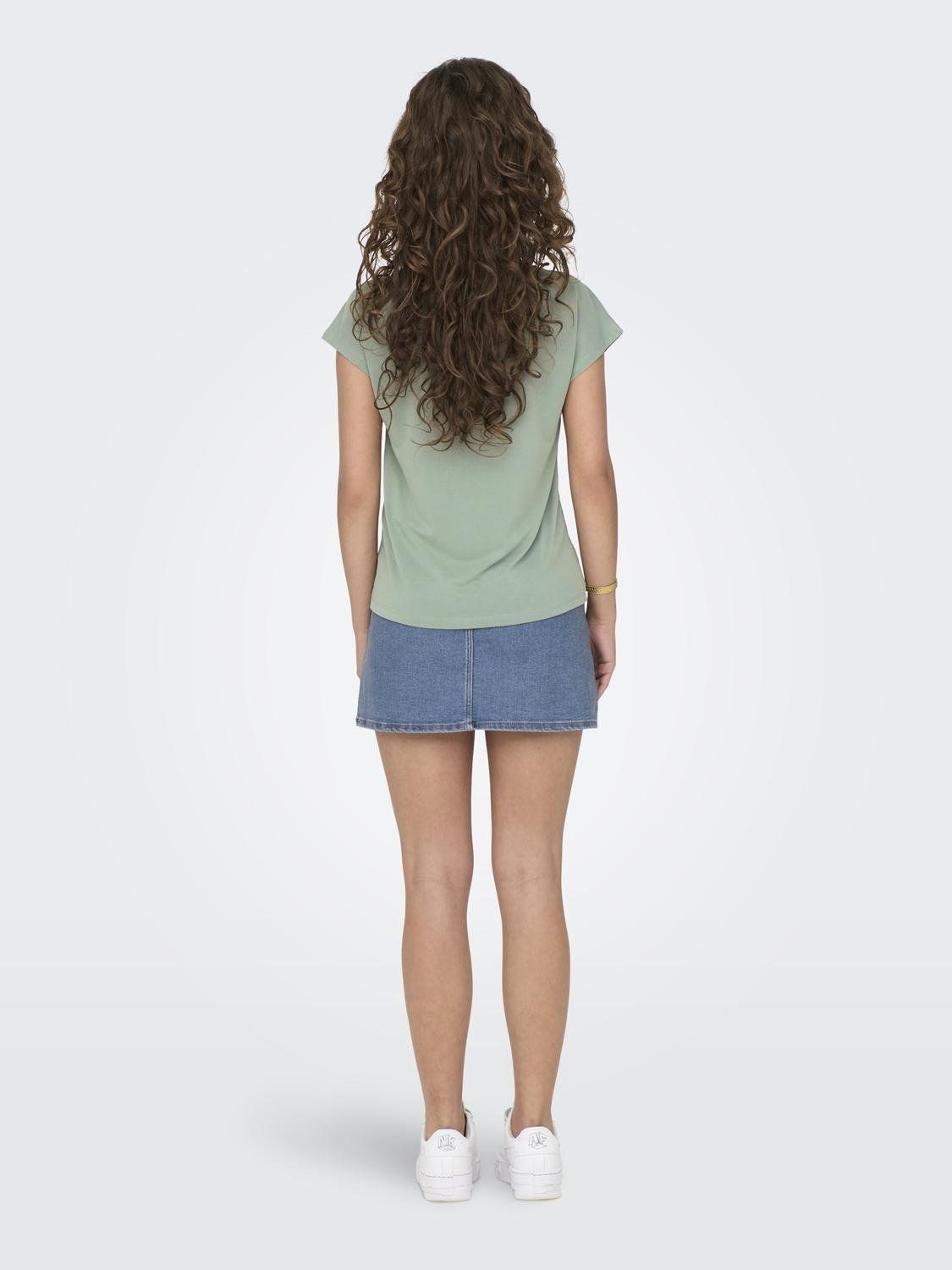 Damen ONLFREE LIFE S/S MOD.V-NECK TOP