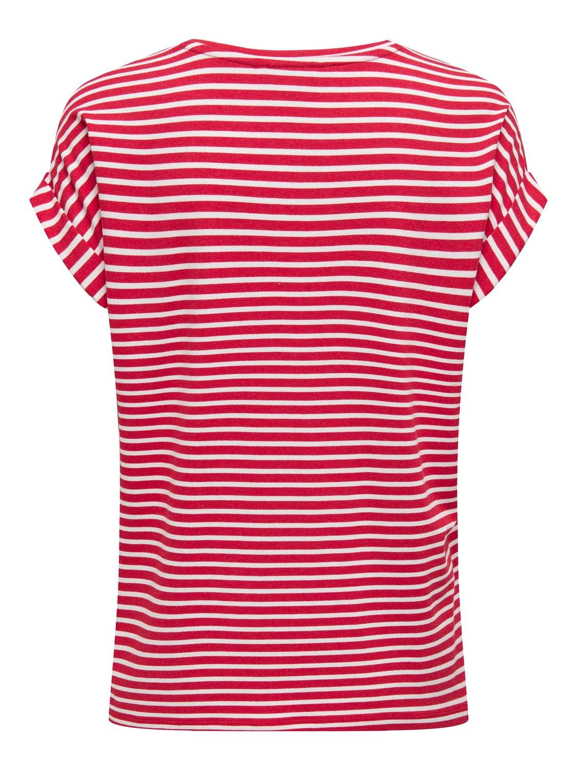 Damen ONLMOSTER STRIPE O-NECK TOP