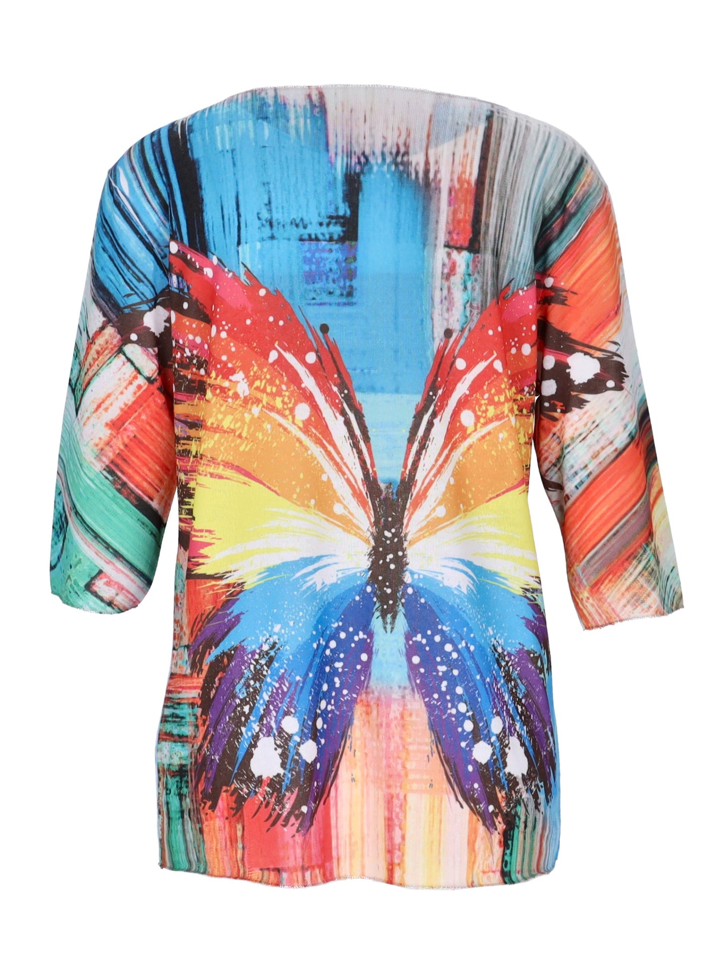 T-Shirt halber Arm Schmetterling