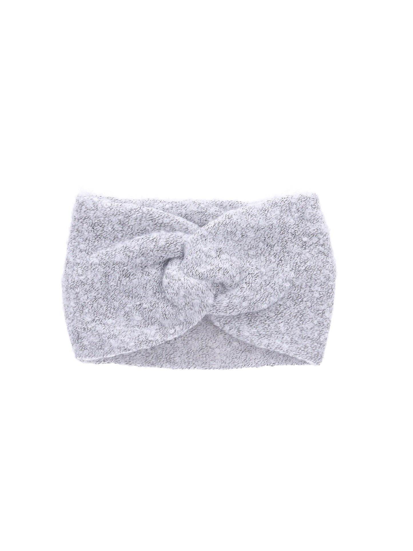 Stirnband Strick Breit