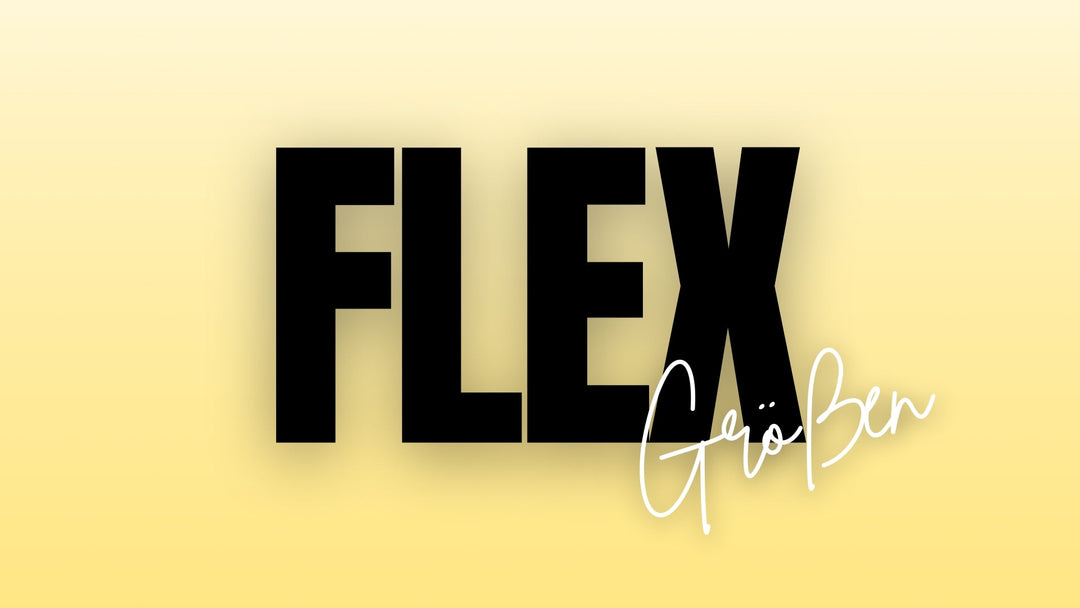 Bye One Size, Hello FLEX! Dein neues Passform-Upgrade ✨