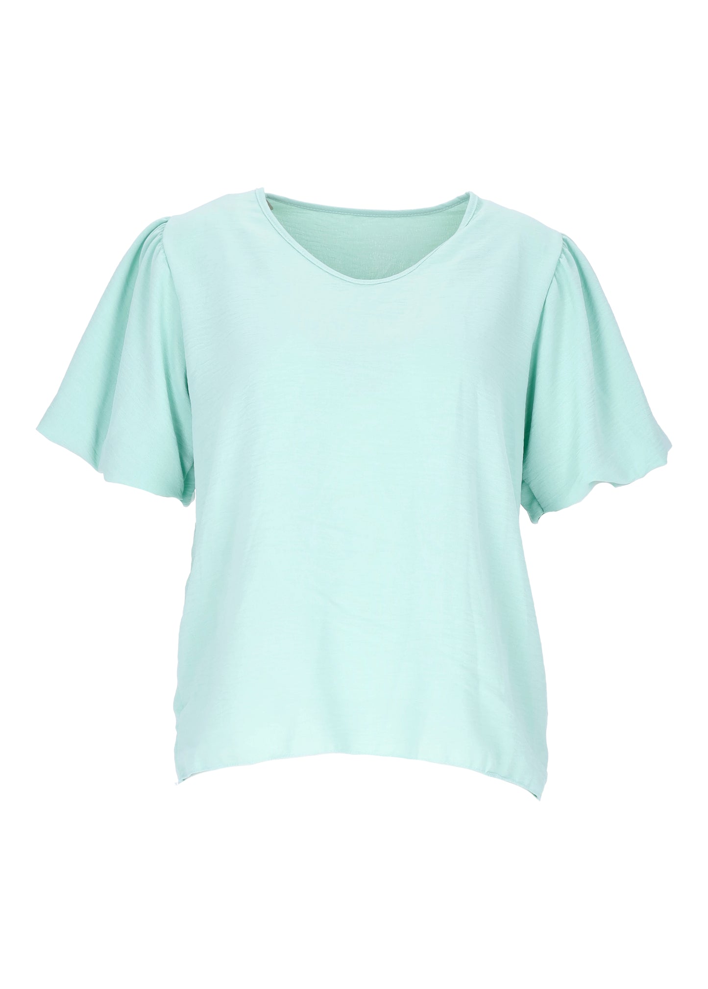 Damen T-Shirt Puffärmel