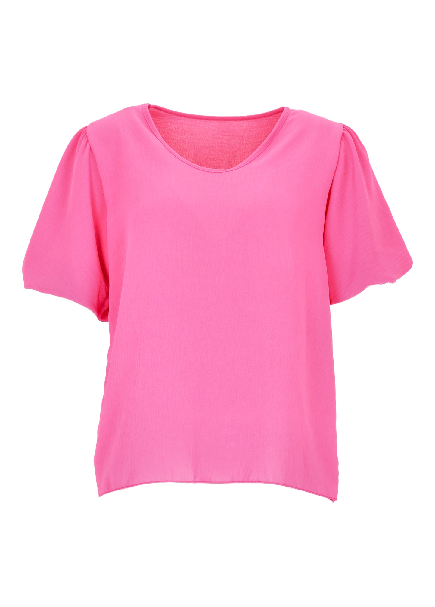 Damen T-Shirt Puffärmel