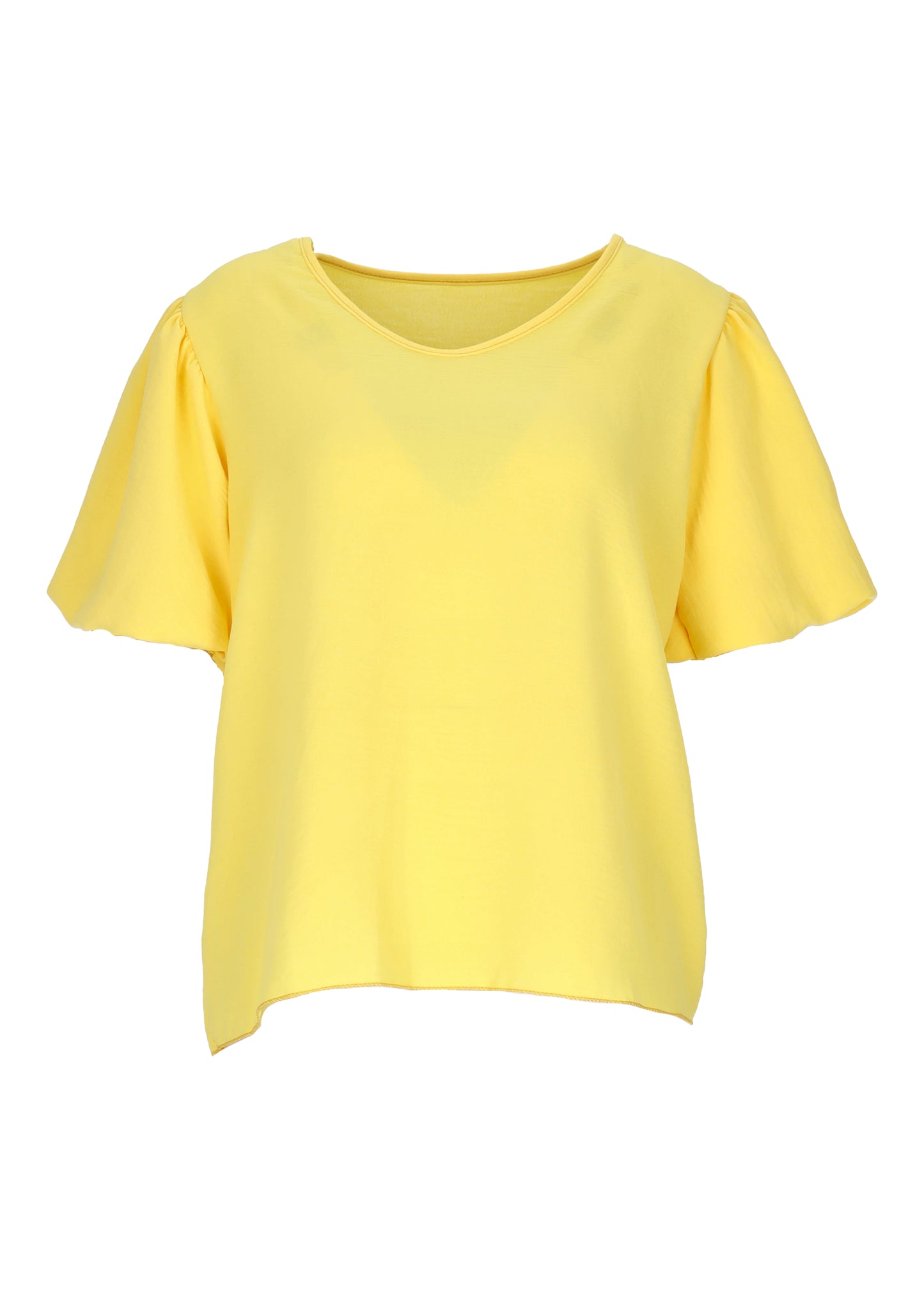 Damen T-Shirt Puffärmel