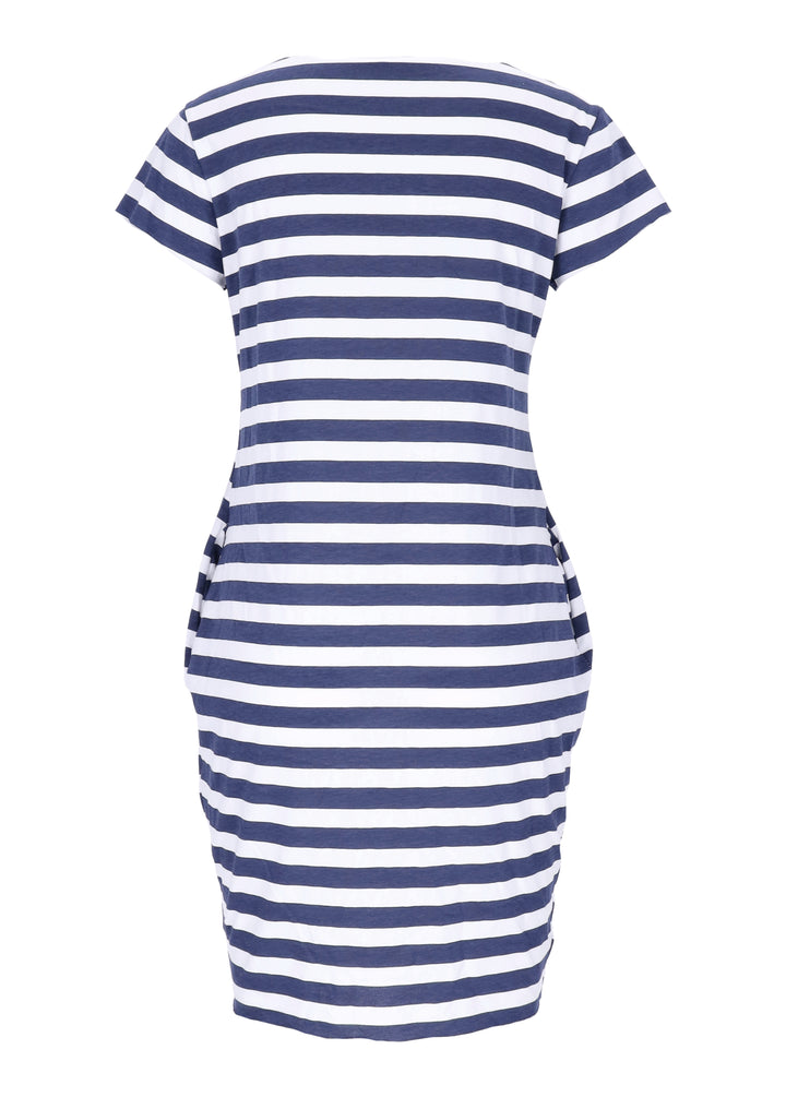 Kleid breite Streifen