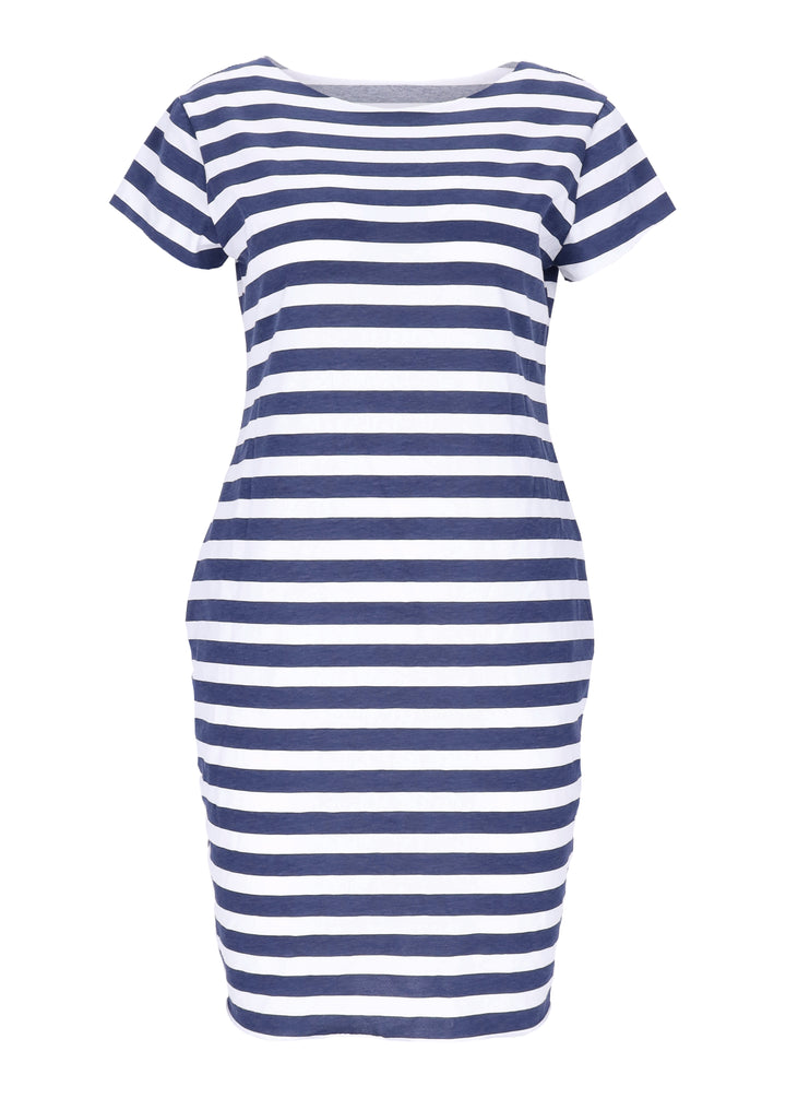 Kleid breite Streifen