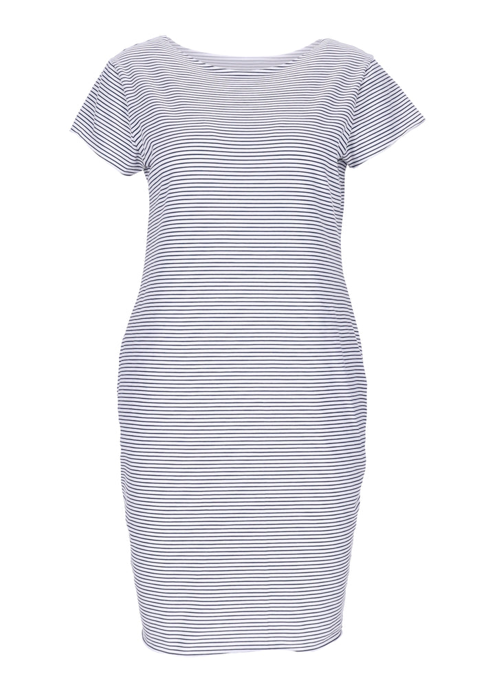 Kleid schmale Streifen