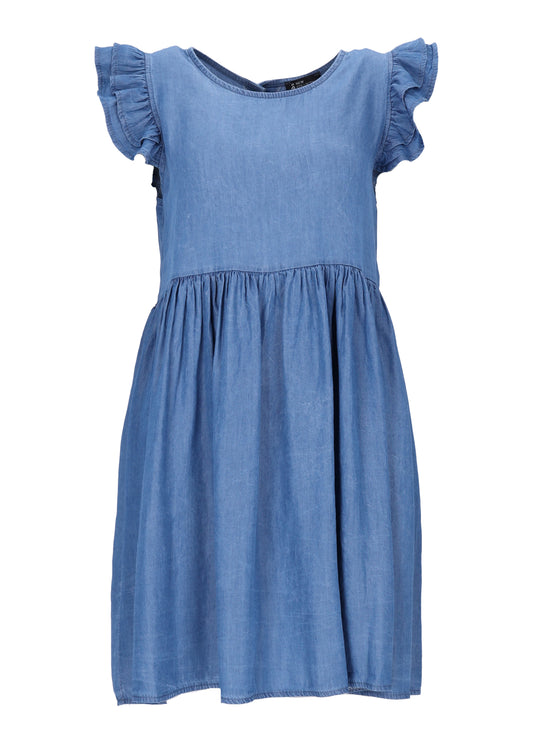 Kleid Rüschenärmel