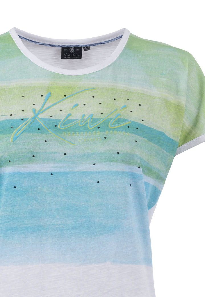 SOQUESTO Damen T-Shirt Rundhals