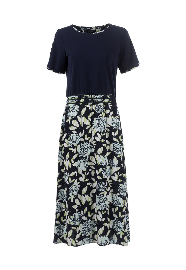 SOQUESTO Langes Kleid Damen Baumwolle