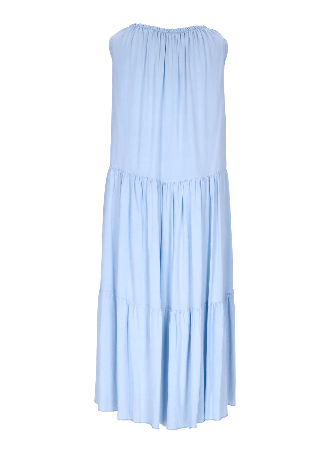 Splash of Color Midi Kleid ohne Ärmel