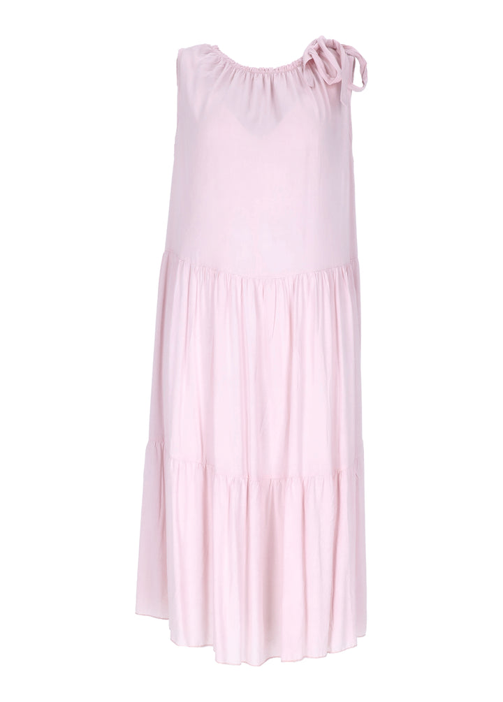 Splash of Color Midi Kleid ohne Ärmel