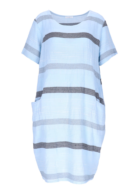 Kleid Leinenoptik