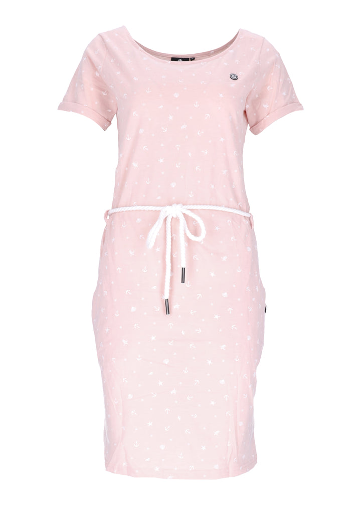 New View Damen Kleid mit Ankermuster