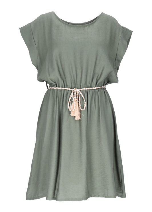 Kleid mit Gürtel