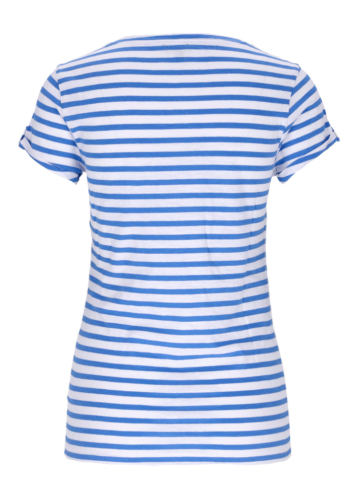 TARA M Damen T-Shirt gestreift
