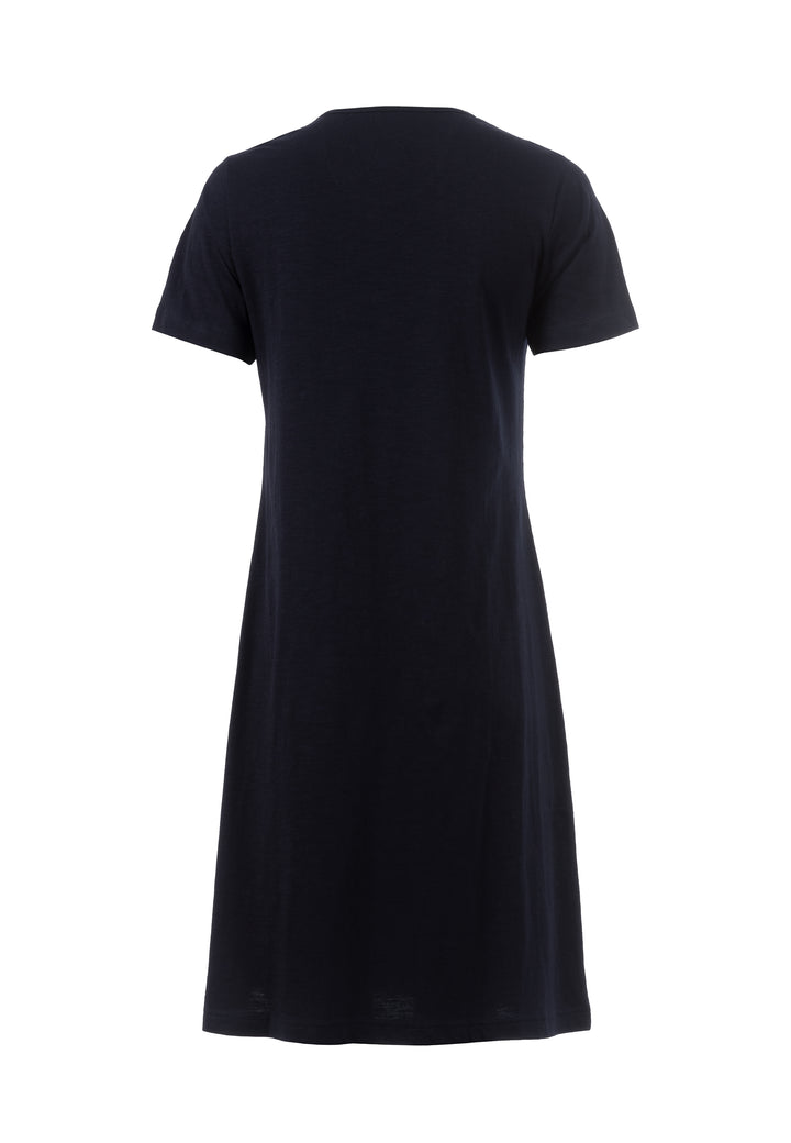 SOQUESTO Baumwoll-Kleid mit Blumendruck