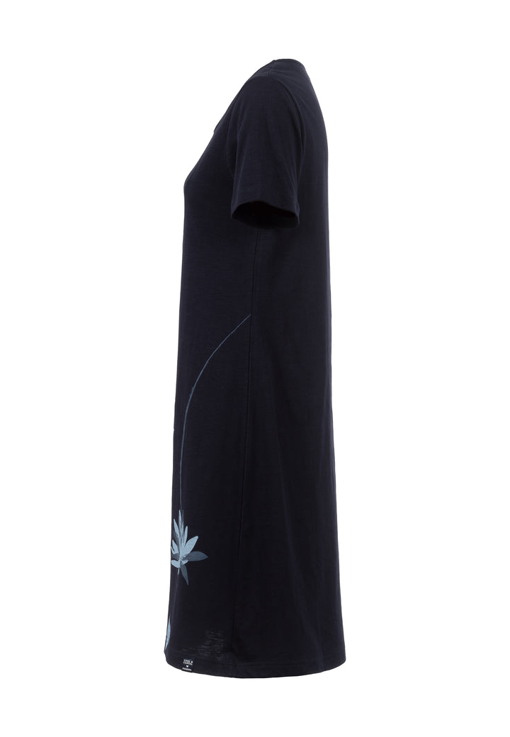 SOQUESTO Baumwoll-Kleid mit Blumendruck