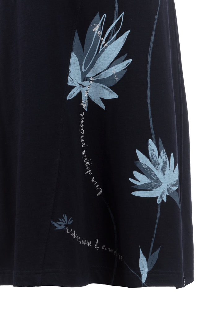 SOQUESTO Baumwoll-Kleid mit Blumendruck